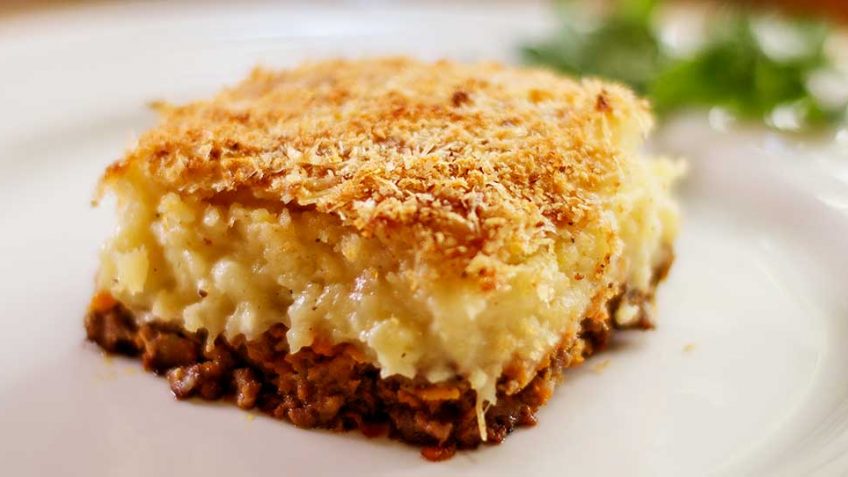 Hachis Parmentier, a French cottage pie